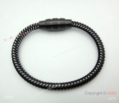 High Quality Mont Blanc Copy Bracelet - All Black